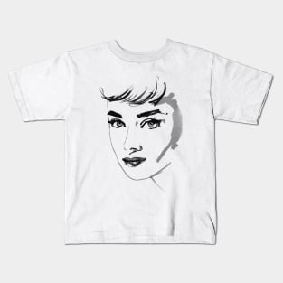 audrey hepburn Kids T-Shirt